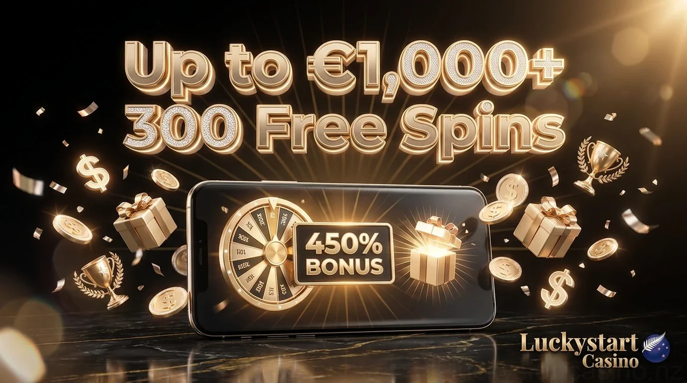Up to €1,000+ 300 Free Spins